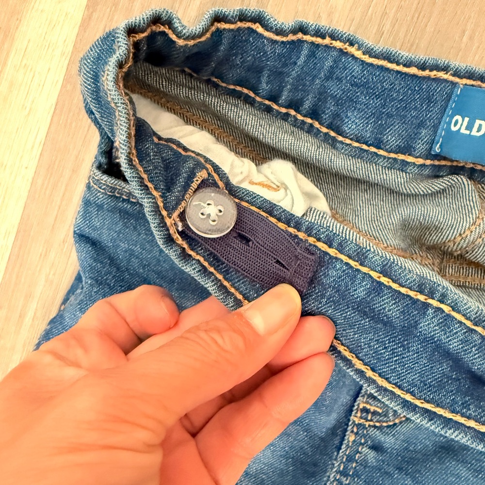 Children's Blue Denim Jeans - Picture 3 of 4